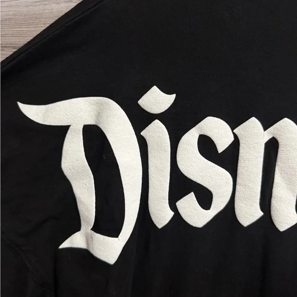 Disney parks Disneyland resort puff print black Spirit Jersey shirt - Picture 6 of 10